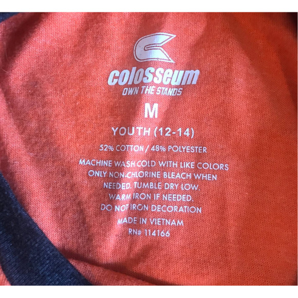 COLLOSEUM  Orange and Gray OREGON STATE BEAVERS T-Shirt, Youth M (12-14) - Picture 4 of 4